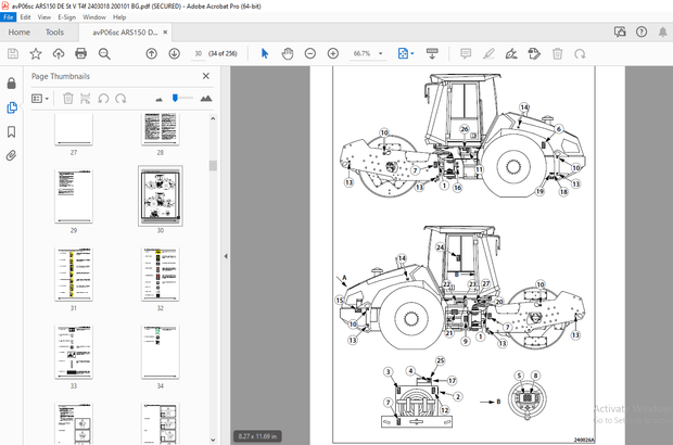 AMMANN ARS 150 ИНСТРУКЦИЯ ЗА ЕКСПЛОАТАЦИЯ 2403018 - PDF