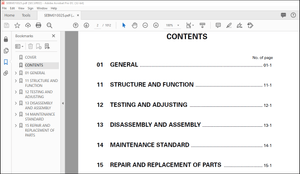 Komatsu 102 Series Diesel Engine Shop Manual SEBM010025 – PDF DOWNLOAD