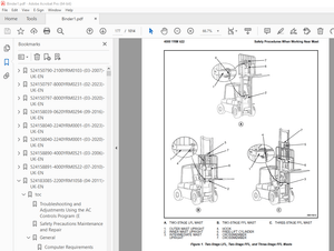 Yale Forklift F807 (ERP030_035_040TH) Service Manual – PDF DOWNLOAD