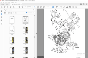 Ammann AV 130 X Kloubový tandemový válec Dílenská prírucka 4022089 PDF