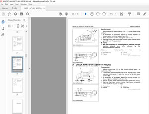 Kubota Walk Behind Mower W821SC-AU W821S-AU W819P-AU Workshop Manual – PDF DOWNLOAD