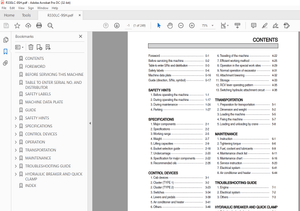 Hyundai R330LC-9SH Hydraulic Excavator Operator’s Manual 2023 PDF