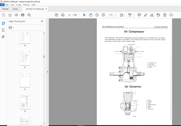 Kawasaki 70ZIII Wheel Loader Shop Manual - PDF DOWNLOAD