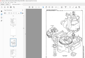 Manitowoc Traditional Crane 6400 Parts Manual SN 64010 - PDF DOWNLOAD