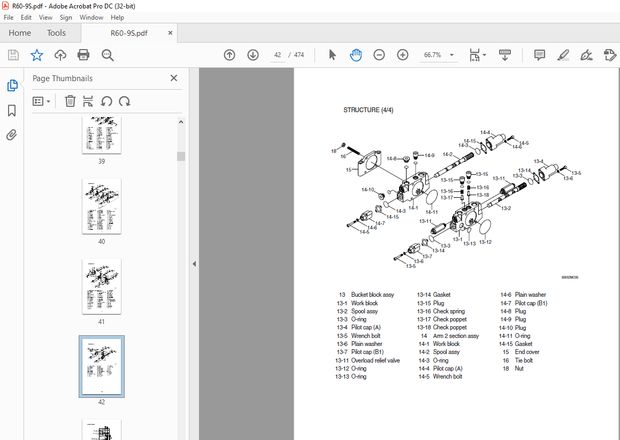 Hyundai R60-9S Mini Excavator Service Manual 2023 – PDF DOWNLOAD