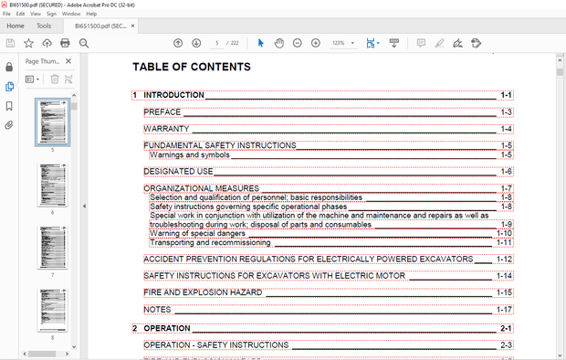 CAT Bucyrus RH 120E Hydraulic Excavator Operating Instructions Manual BI651500 – PDF DOWNLOAD