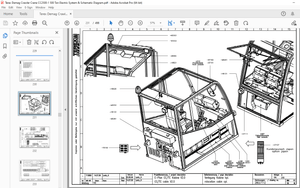Terex Demag Crawler Crane CC2500-1 500 Ton Electric System &amp; Schematic Diagram Manual – PDF DOWNLOAD