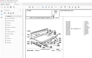 Laverda 255 AL Agricultural Tractor Parts Manual – PDF DOWNLOAD