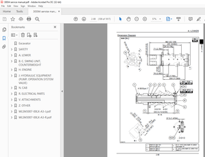 Link-Belt 300X4 Excavator REPAIR WORKSHOP MANUAL WLSM3007-03LX - PDF DOWNLOAD