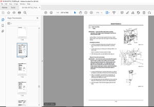 KCM 70Z6/80Z6 Wheel Loader SN 70C7-0101 and up 80C7-0101 and up Operation &amp; Maintenance Manual PDF