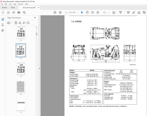 Sakai Vibrating Roller SW352, TW352 Shop Manual – PDF DOWNLOAD