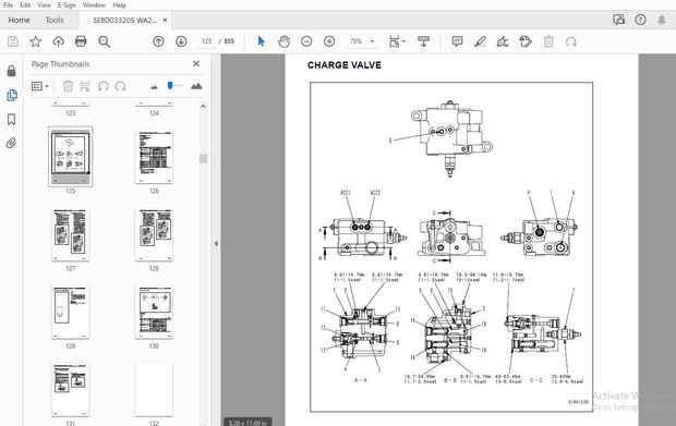 KOMATSU WA250-5 WA250L-5 WA250PT-5 WA250PTL-5 WHEEL LOADER SERVICE REPAIR WORKSHOP MANUAL - PDF