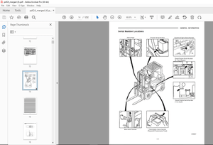 Mitsubishi Forklift FG15ZN FG18ZN FG20ZN FG20ZN  FG25ZN FG30N FG35AN FD15N FD35AN Service manual PDF