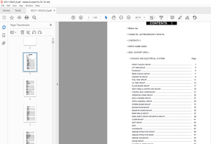 Kawasaki 85Z5 WHEEL LOADER PARTS CATALOG Manual 93311-00323 - PDF DOWNLOAD