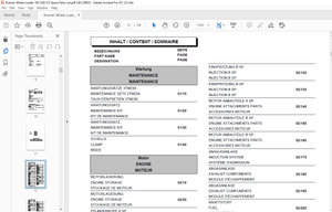 KRAMER Wheel loader 180 Spare Parts List Manual – PDF DOWNLOAD