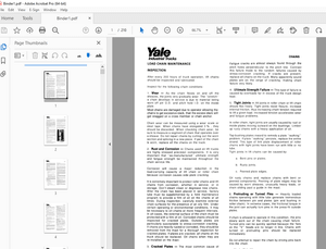 Yale Forklift A824 (ESC020_25_030AB) Service Manual – PDF DOWNLOAD