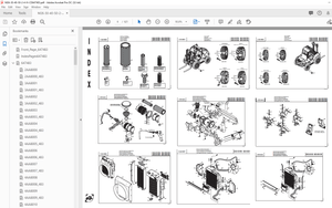 Manitou Forklift M 26-24 + H ST3B 4-Speed and Hydrostatic Transmission Parts Manual