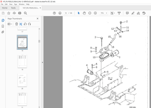 Komatsu FORKLIFT FG-FD20,25,30(H,S,SH)-12-Parts Manual
