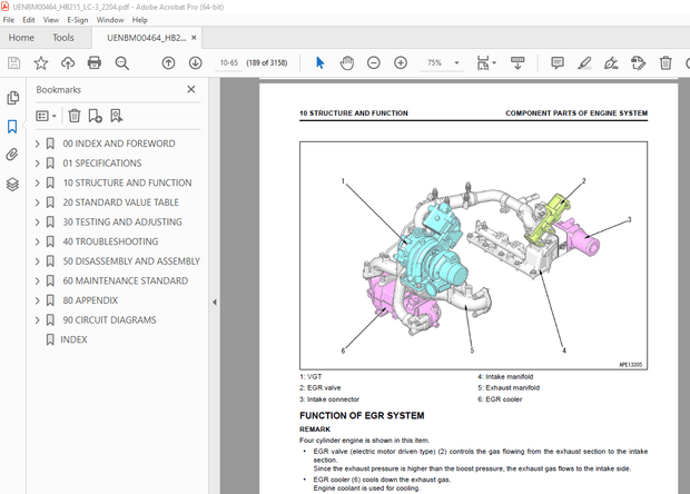 Komatsu HB215LC-3 Hydraulic Excavator Service Repair Workshop Manual - PDF DOWNLOAD