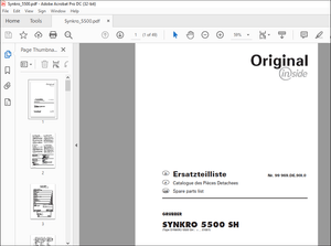 Pottinger Tractor SYNKRO 5500 SH Spare parts list Manual – PDF DOWNLOAD