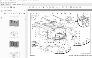 Haulotte Forklift STAR 6 AE – STAR 13 AE Spare Parts Manual – PDF DOWNLOAD