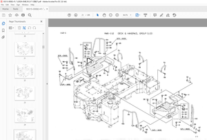 Kawasaki WHEEL LOADER 95ZIV-3 CUMMINS N14-C Engine PARTS MANUAL