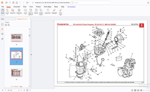 Husqvarna TE 410-610 E Dual Purpose TE 610 E-LT SM 610 S2000 Parts Manual - PDF DOWNLOAD