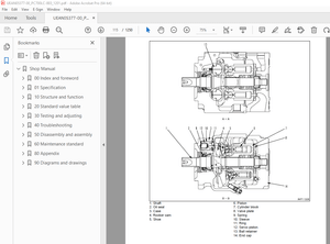Komatsu PC700LC-8E0 Hydraulic Excavator Shop Manual UEN05377-00 - PDF DOWNLOAD 