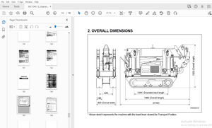 MAEDA MC-104C-2 MINI-CRAWLER CRANE OPERATION MANUAL M01736 and up – PDF DOWNLOAD