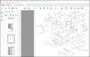 Gehl SL4640 SL4640E SL4840 SL4840E SL5640 5640E SL6640 &amp; 6640E Parts Manual 917000 – PDF DOWNLOAD