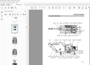 Hyundai HW210 Wheeled Excavator Operator’s Manual 2023 – PDF DOWNLOAD