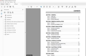 Hyundai Forklift 15/18/20/23BRP-7 Service Manual – PDF DOWNLOAD