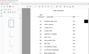 KAWASAKI ENGINE CUMMINS PARTS CATALOG MANUAL 93316-00181
