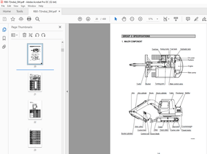 Hyundai R80-7 Crawler Excavator (India) Service Manual 2023 PDF