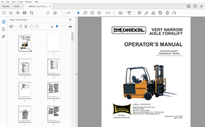 DREXEL SL30/40/50 SepEx SWINGMAST OPERATOR’S MANUAL_F-447-0308 – PDF DOWNLOAD