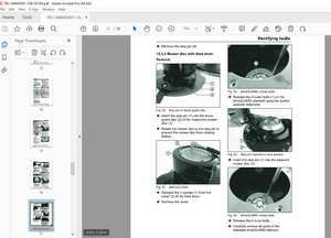 FELLA Eu RAMOS SM 310 FZ FZ-KC FZ -RC FZ -RC DUO Disc Mower Operators Manual PDF DOWNLOAD