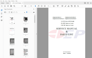 EP 1.5-3.5T R Series of LPG Forklift Service &amp; Parts Manual – PDF DOWNLOAD