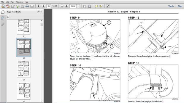 New Holland TJ &amp;T9000 Series Tractors Service Repair Workshop Manual (84257311)