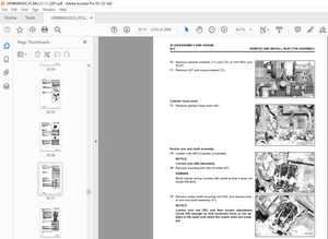 Komatsu HYDRAULIC EXCAVATOR PC490 -11 PC490LC -11 Service Repair Workshop Manual