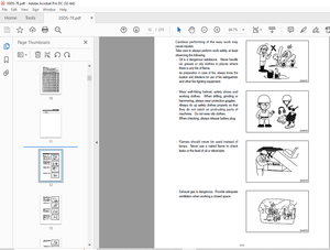 Hyundai Forklift 35/40/45DS-7E 50DA-7E Service Manual 2023 – PDF DOWNLOAD