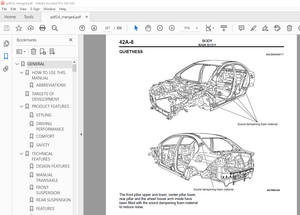 Mitsubishi 2008 Lancer Evolution X Technical Information Manual – PDF DOWNLOAD
