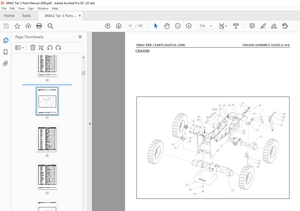 Xtreme Telehandler XR842 TIER 3 (2008) Forklift Parts Manual – PDF DOWNLOAD
