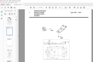 Pottinger Tractor Mower EUROCAT 311 Spare parts list Manual – PDF DOWNLOAD