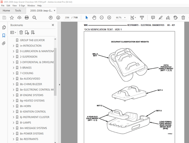 2005-2008 Jeep Grand Cherokee WK Service Manual - PDF DOWNLOAD