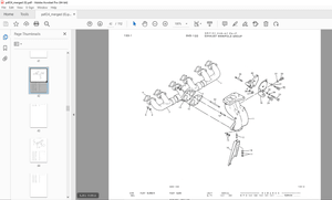 Kawasaki NISSAN PE6T 34 PE6T 44 Engine Parts Manual - PDF DOWNLOAD
