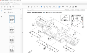 Ammann STV 3500 G sn 3102959 - AFT 400-2 sn KG002988 Parts Manual - PDF