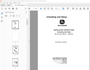 John Deere INCC401760A Installation Instruction Manual - PDF DOWNLOAD