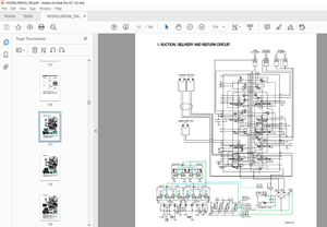 Hyundai HX 380L Crawler Excavator (India) Service Manual 2023 PDF 