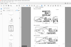 Kobelco K916-II K916LC-II Hydraulic Excavator Operator’s Manual – PDF DOWNLOAD