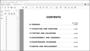 Komatsu 4D105-3 S4D105-3 DIESEL ENGINE SHOP MANUAL(SEBE61300300) – PDF DOWNLOAD